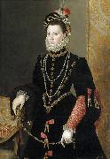 Juan Pantoja de la Cruz Queen Elizabeth of Valois France oil painting artist